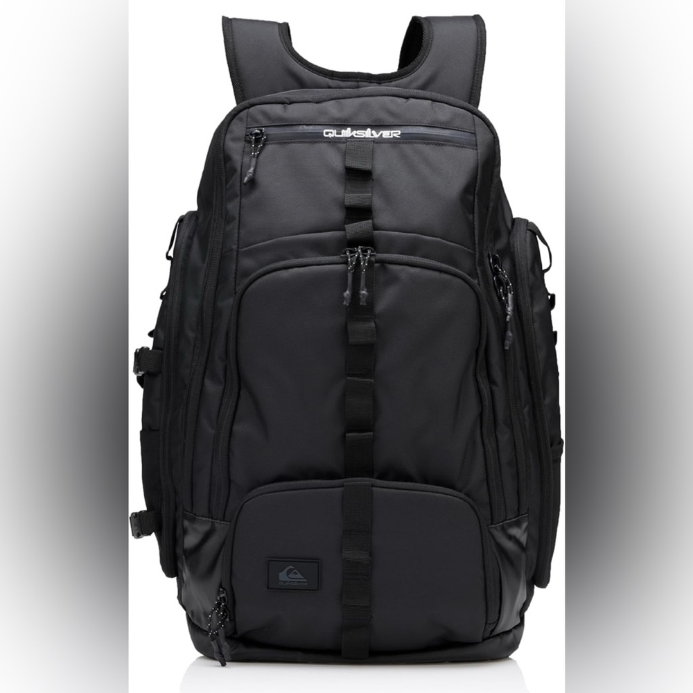 Quiksilver Men's Black Fetchy Backpack BRAND NEW NWOT